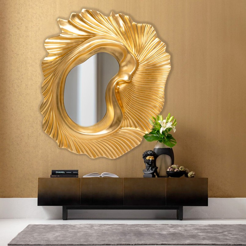 Miroir doré - Orecchio - Kare Design