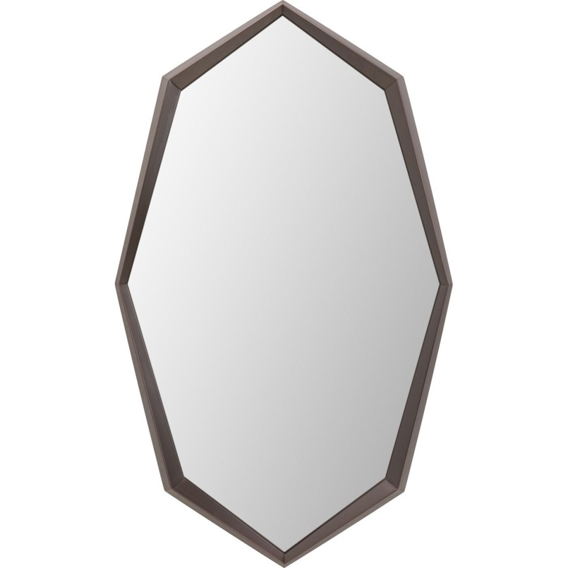 Miroir mural Octagon coffee 90x150cm