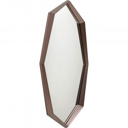 Wall Mirror Octagon 150x90cm coffee Kare Design