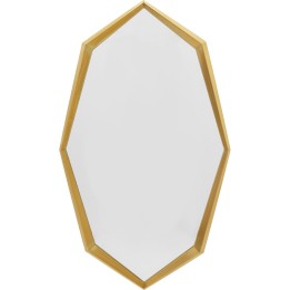 Miroir mural Octagon or 90x150cm