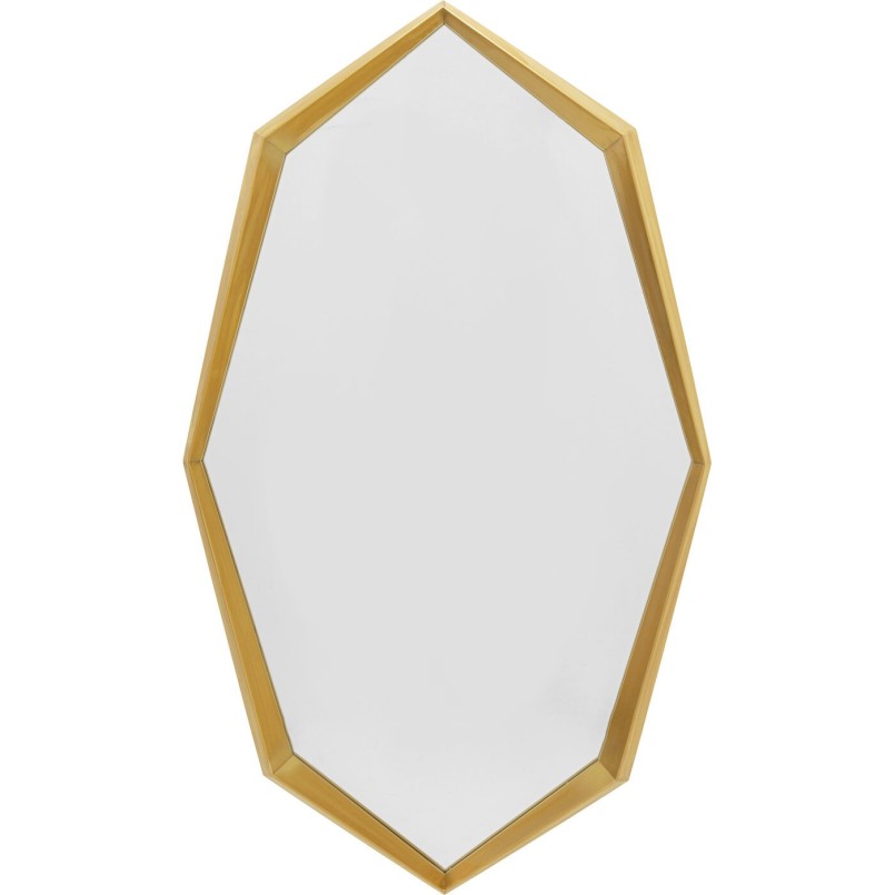 Miroir mural Octagon or 90x150cm
