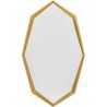 Miroir mural Octagon or 90x150cm