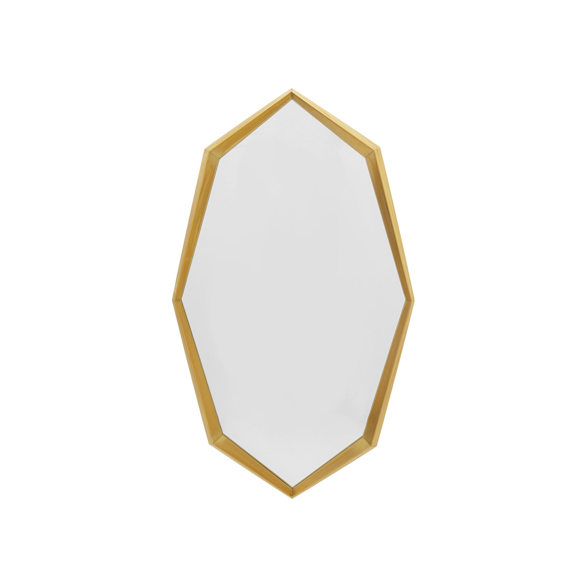 Miroir mural Octagon or 90x150cm