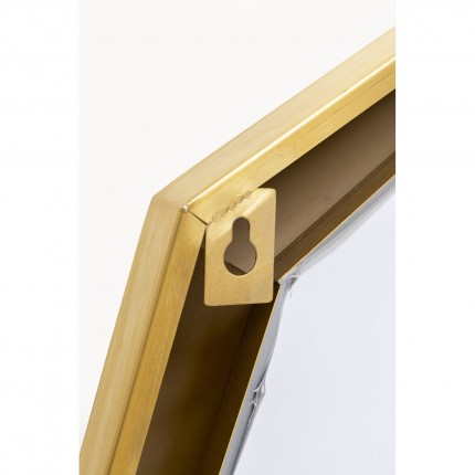 Miroir Octagon 150x90cm doré Kare Design