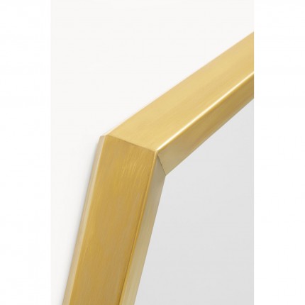 Miroir Octagon 150x90cm doré Kare Design