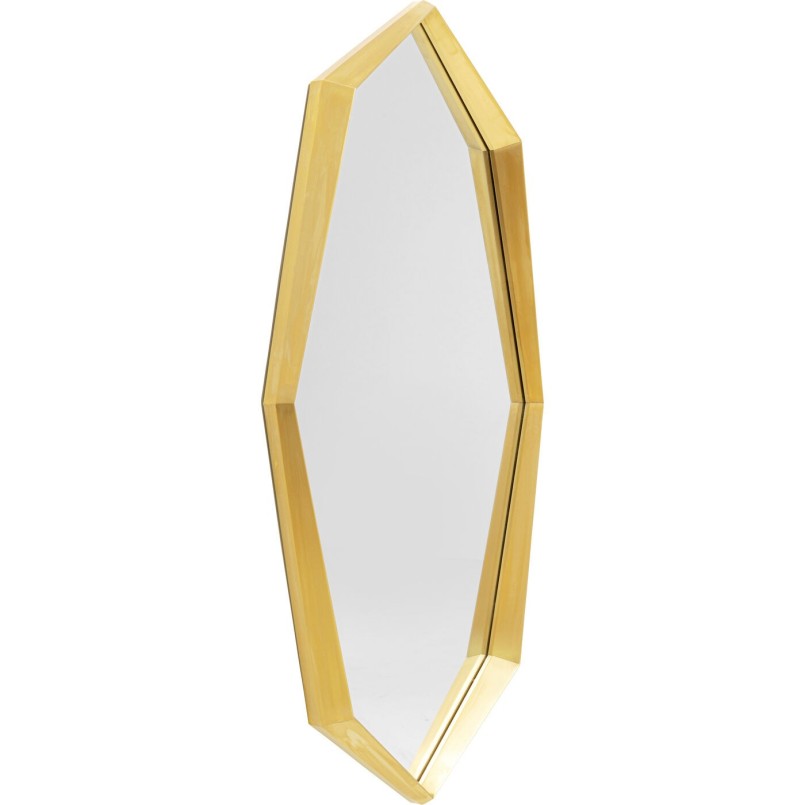 Miroir mural Octagon or 90x150cm