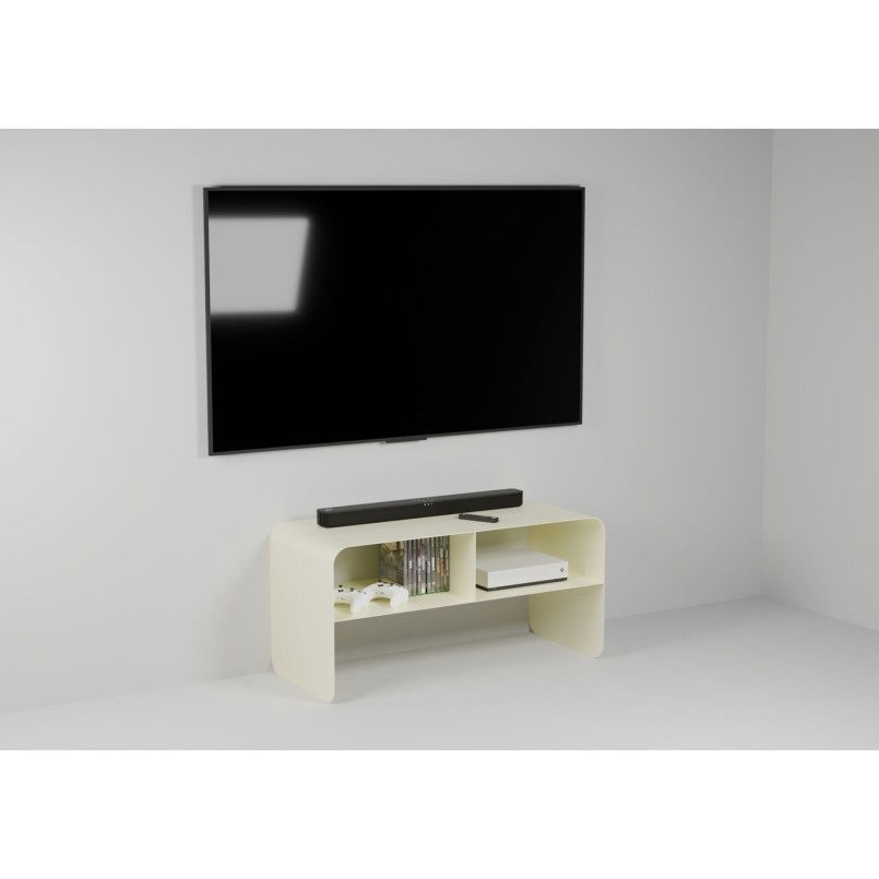 Meuble bas Lounge M crème 90x44cm
