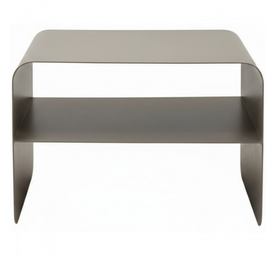 Table basse Lounge 58x37cm bronze Kare Design