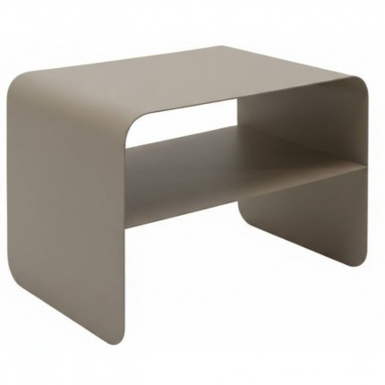 Table basse Lounge 58x37cm bronze Kare Design