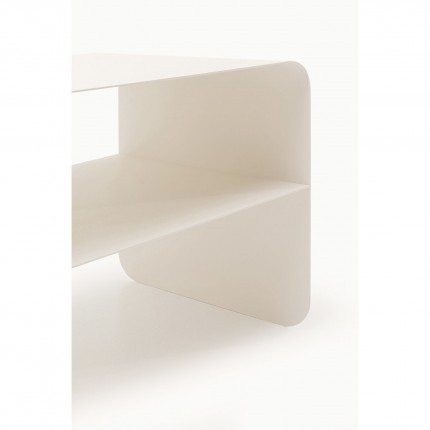 Table basse Lounge 58x37cm crème Kare Design