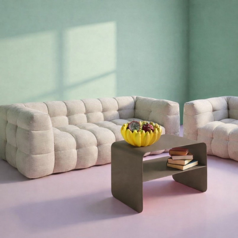 Table basse Lounge S taupe