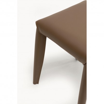 Tabouret Monza marron foncé Kare Design
