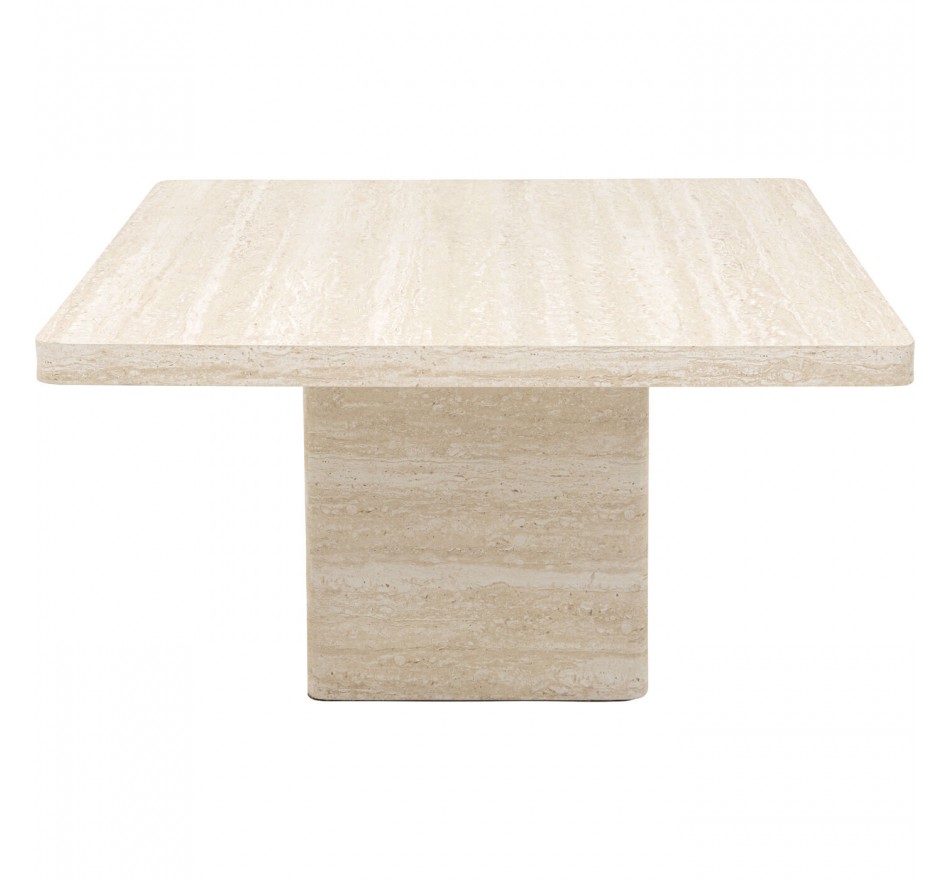 Salontafel Travertino 80x80cm Kare Design