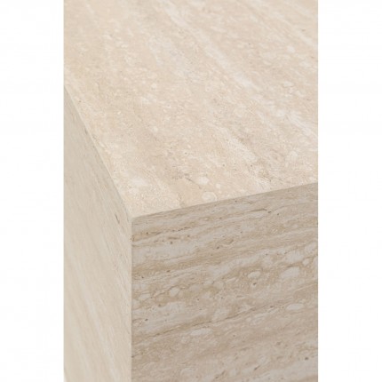 Side Table Travertino 45x45cm Kare Design