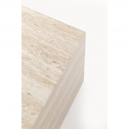 Side Table Travertino 45x45cm Kare Design