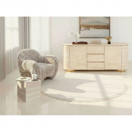 Side Table Travertino 45x45cm Kare Design