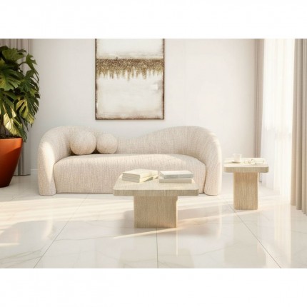 Side Table Travertino 50x50cm Kare Design