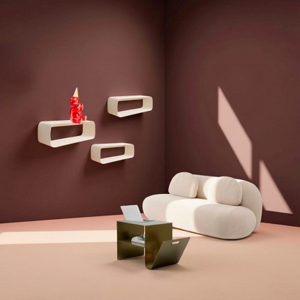 Wall Shelf Lounge 58cm cream Kare Design