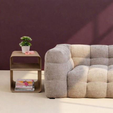 Table d'appoint Lounge taupe Kare Design