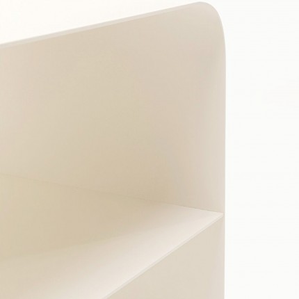 Table basse Lounge 58x37cm crème Kare Design