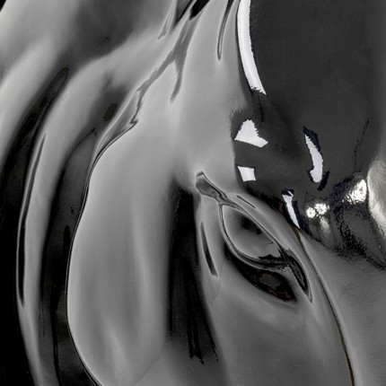 Woonaccessoires paardenhoofd zwart XL 180cm Kare Design