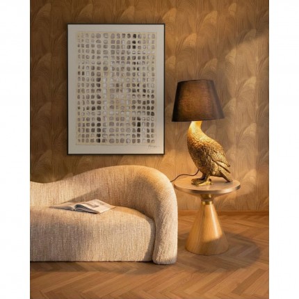 Lampe canard doré et noir Kare Design