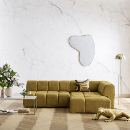 Corner Sofa Belami khaki right Kare Design