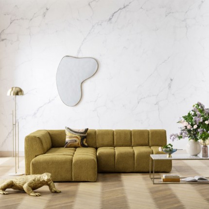 Hoekbank Belami khaki links Kare Design