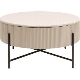 Table basse Riffle Ø80cm