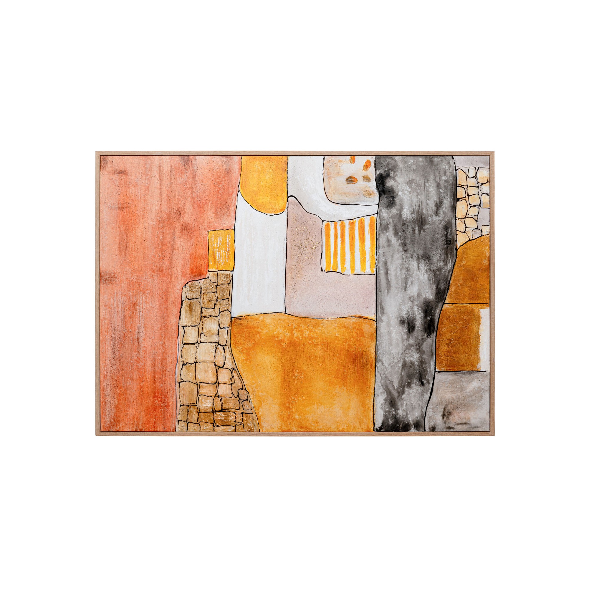 Tableau encadré Patch 100x140cm