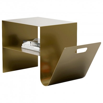 Table d'appoint Lounge News bronze Kare Design