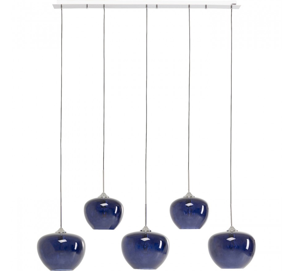 Pendant Lamp Sphere 5 blue Kare Design