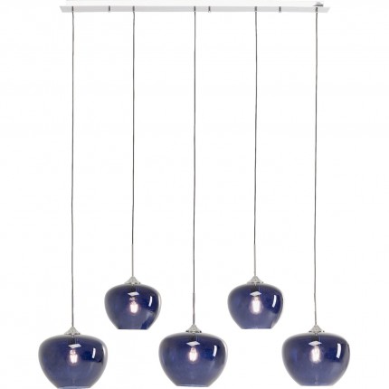 Suspension Sphere 5 bleue Kare Design