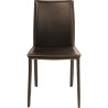 Brown leather chair - Milano - Kare Design