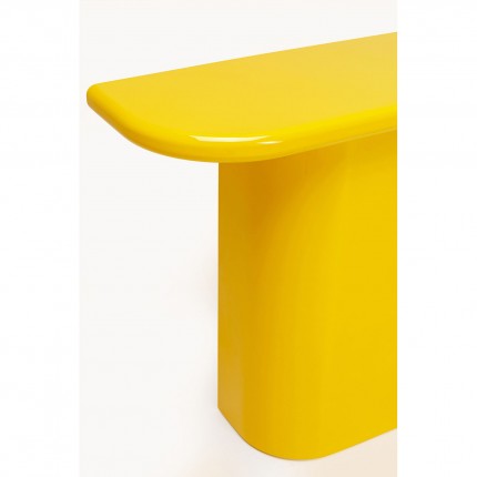 Console Eliano 120x35cm jaune Kare Design