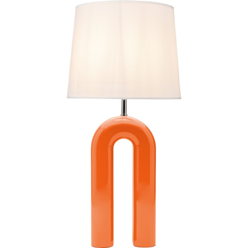 Lampe à poser Eliano Naranja 53cm
