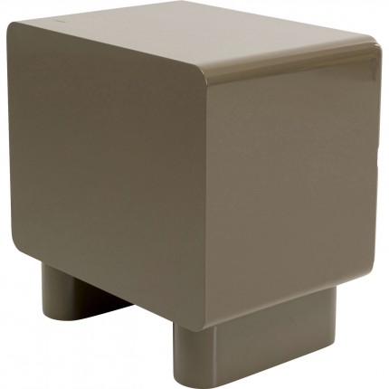 Nightstand Eliano 2 drawers khaki Kare Design