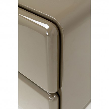 Chevet Eliano 2 tiroirs kaki Kare Design