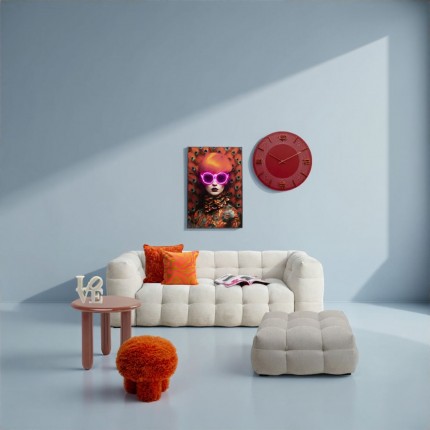 Bijzettafel Eliano Ø50cm mokka Kare Design