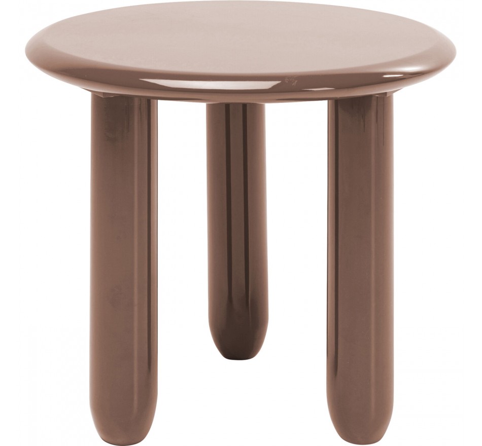 Bijzettafel Eliano Ø50cm mokka Kare Design