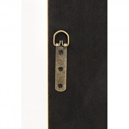 Miroir Eliano 90x90cm orange Kare Design