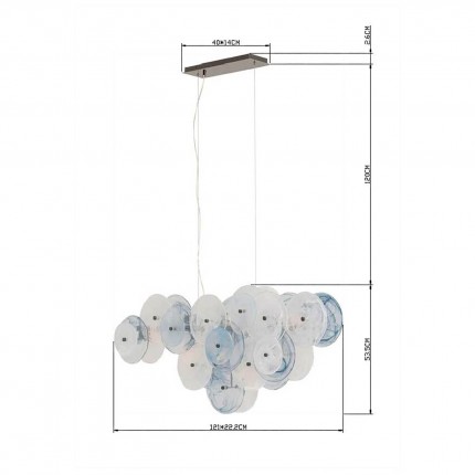 Suspension Aquamarine Kare Design