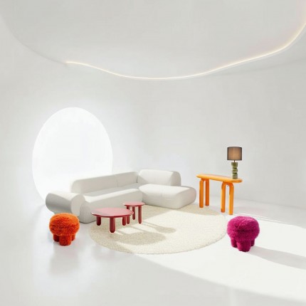 Console Eliano 120x35cm oranje Kare Design