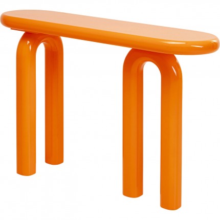 Console Eliano 120x35cm orange Kare Design