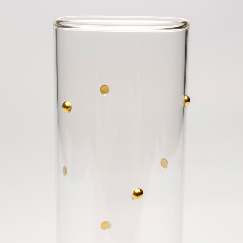Champagneglazen Glam Dots goud (4/set) Kare Design