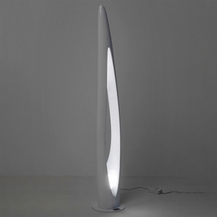 Lampadaire Flow Flame 132cm blanc Kare Design