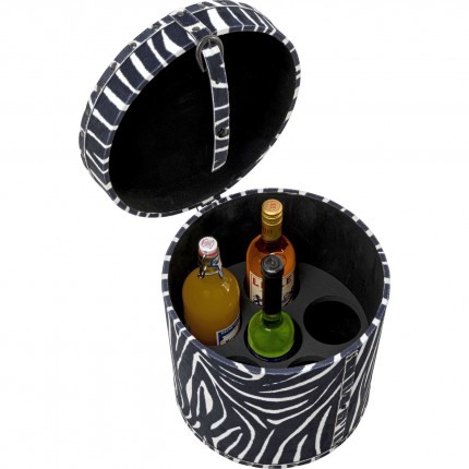 Opberger Wild Animal zebra (2/Set) Kare Design