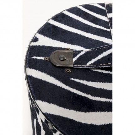 Boîtes Wild Animal zèbre set de 2 Kare Design