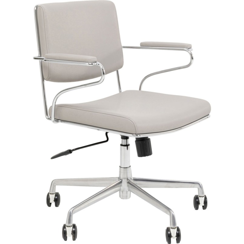 Chaise de bureau Dottore gris