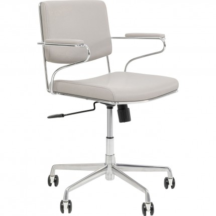 Swivel Office Chair Dottore grey Kare Design